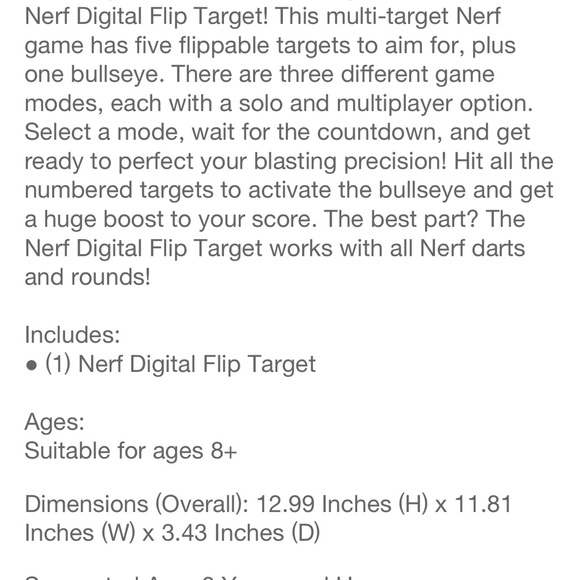 Nerf elite digital flip target - Picture 4 of 9